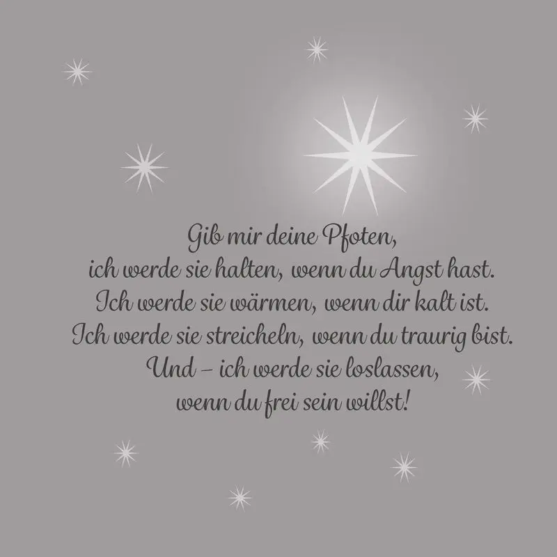 Andachtsbild von Andrea mit Max im Herzen