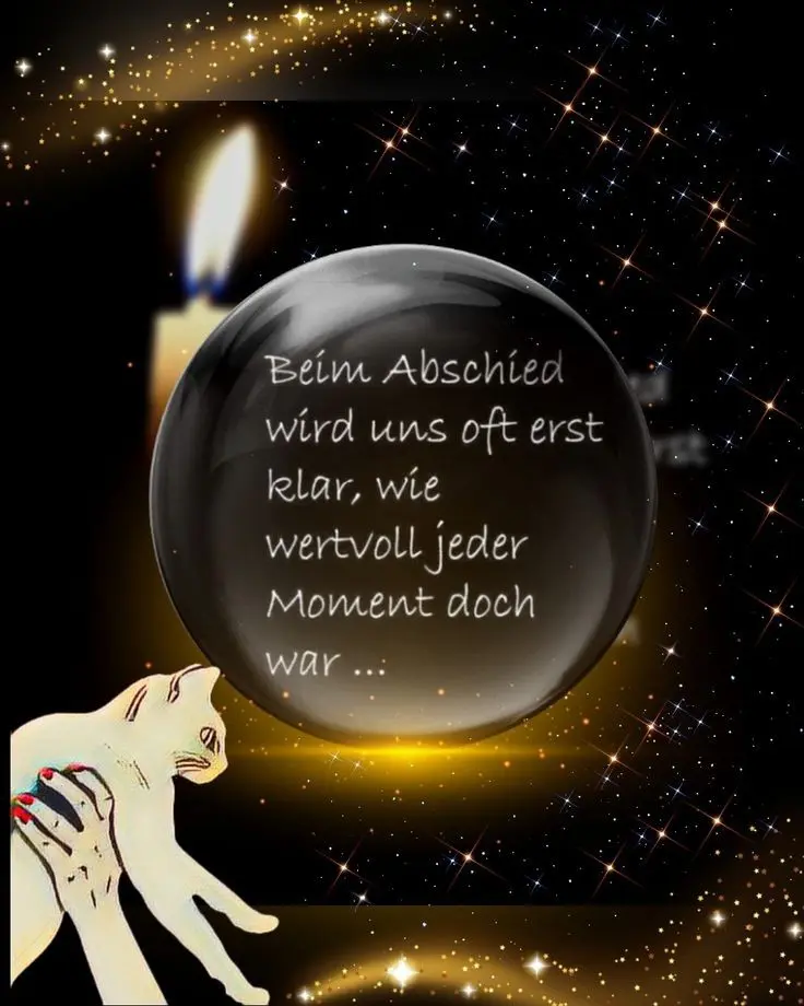 Condolence image of Für Dich kleines Sternchen Marpelchen ♥️