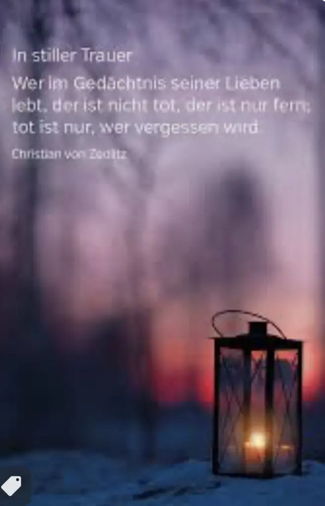 Condolence image of An Marple und Elisabeth 