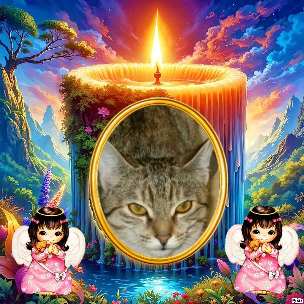 Condolence image of Tanja mit Timmy im 💖🐈🐾