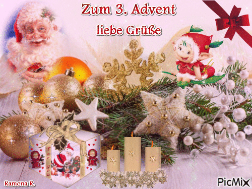 Condolence image of 3. Advent❤️❤️❤️