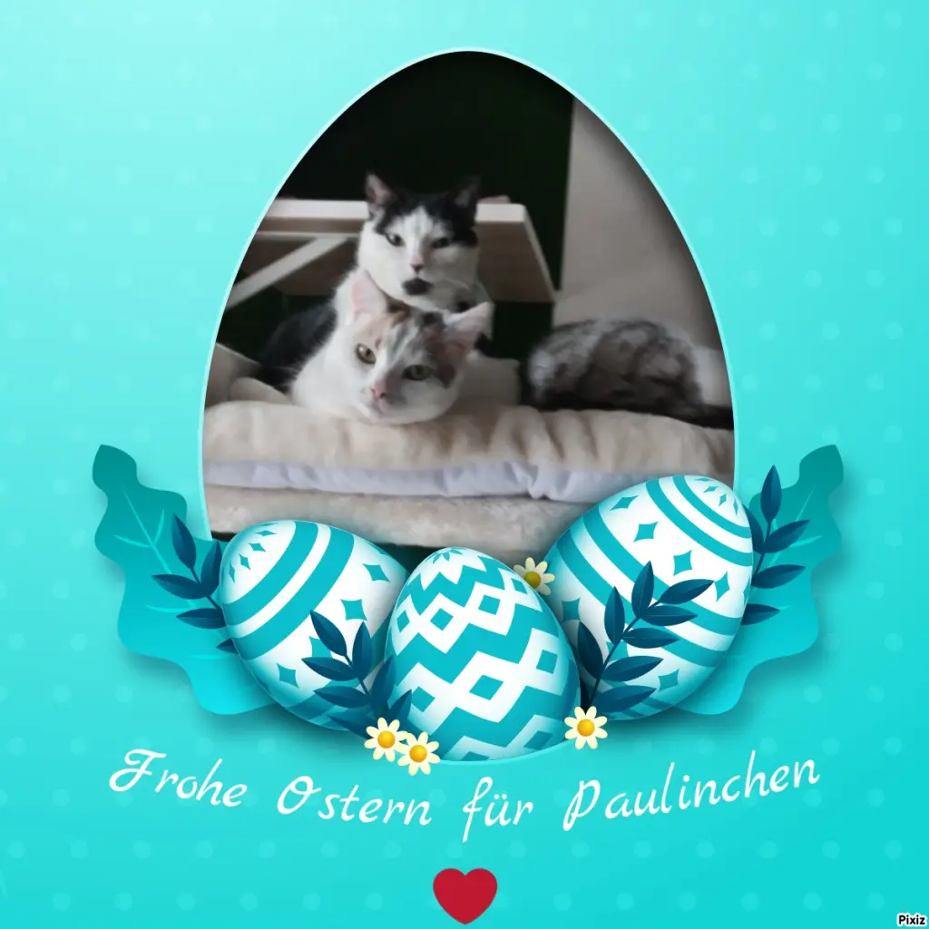 Condolence image of Schöne Ostern für Dich kleines Paulinchen ❤️