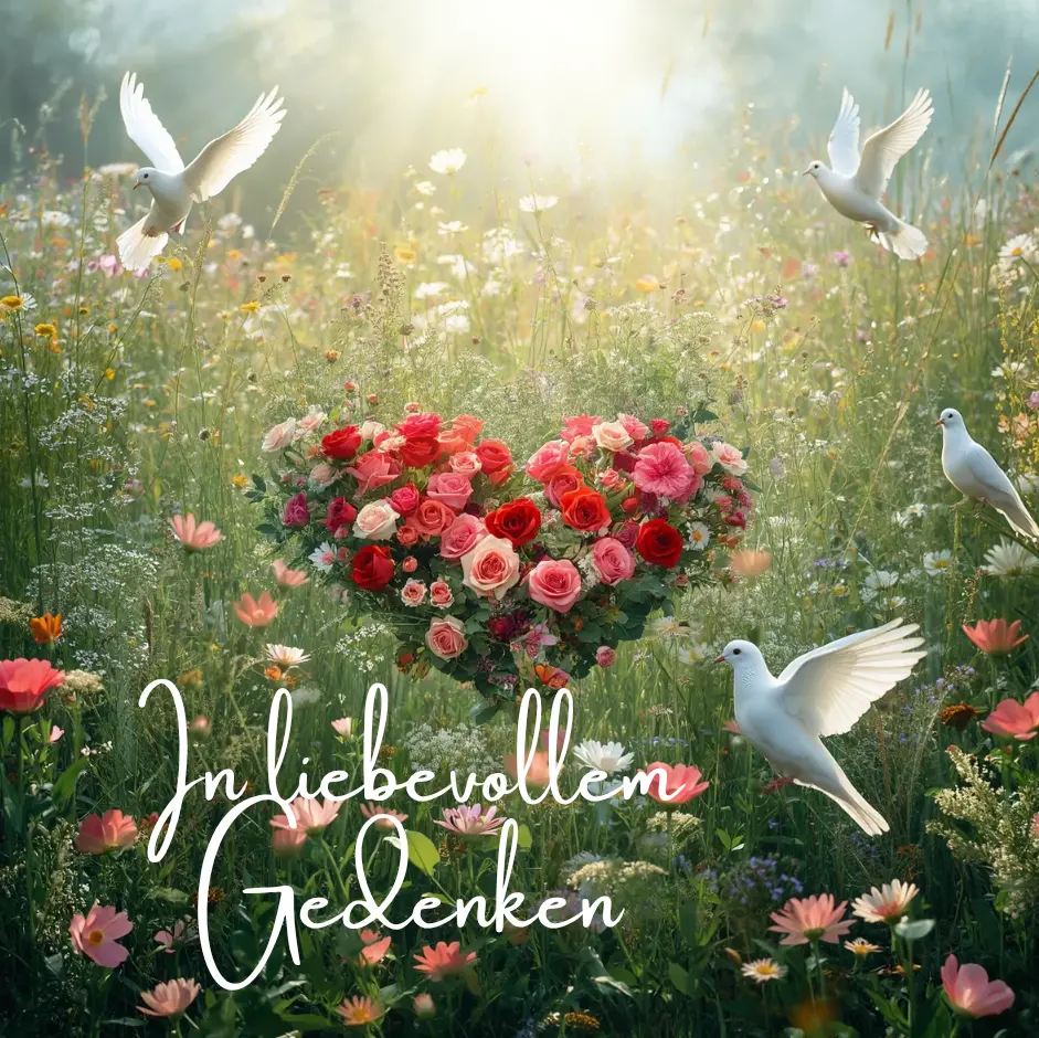 Condolence image of 🥀 🤍Licht & Liebe 🤍🥀 für Paula ✰