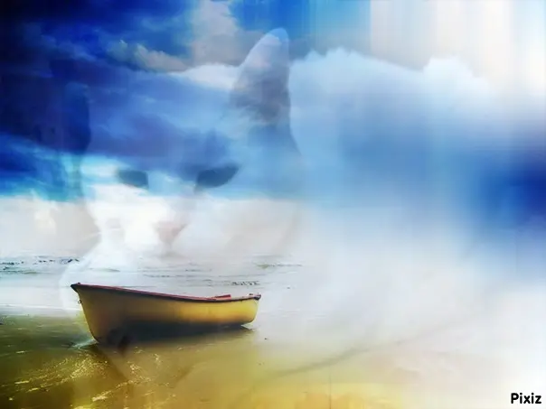 Andachtsbild von Timmys Mutti Tanja an Sternenprinzessin Lissy