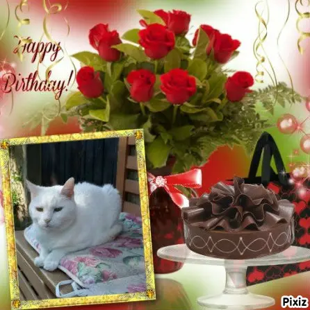 Andachtsbild von Tanja mit Timmy im Herzen