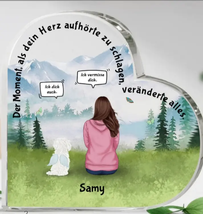 Condolence image of Martina mit Seelenhund Samy ♥️