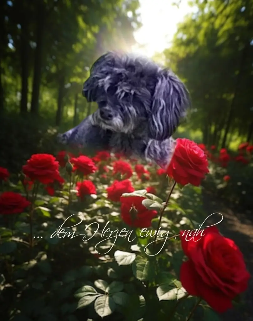 Condolence image of In Gedanken♡verbunden🌹 Gaby mit ♡☙Snowy☙♡