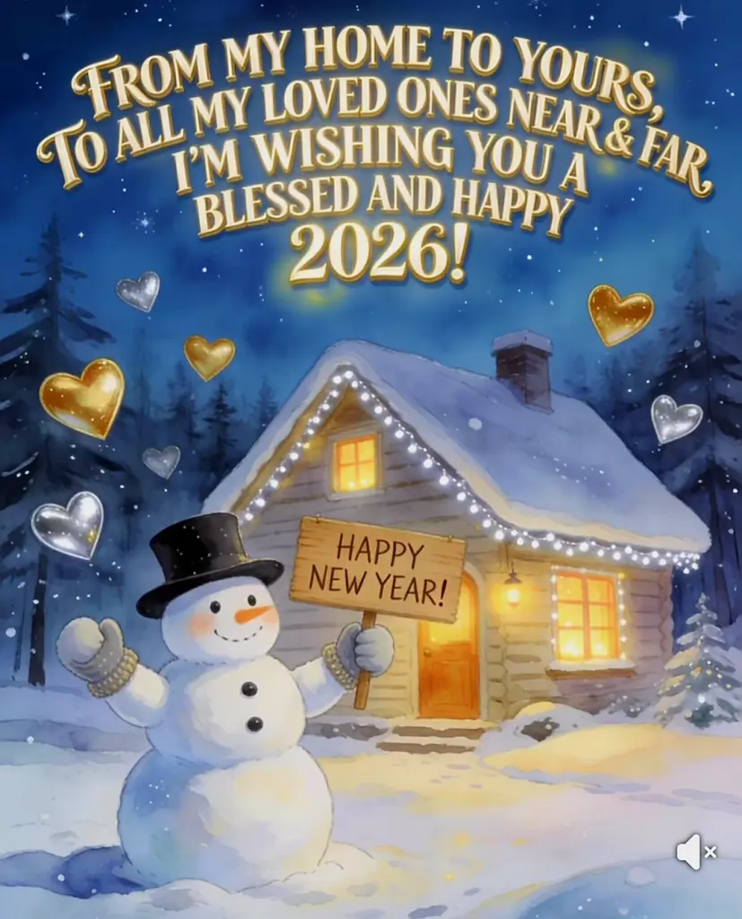 Condolence image of Happy New Year 🙏🏼🍀🫶🏻