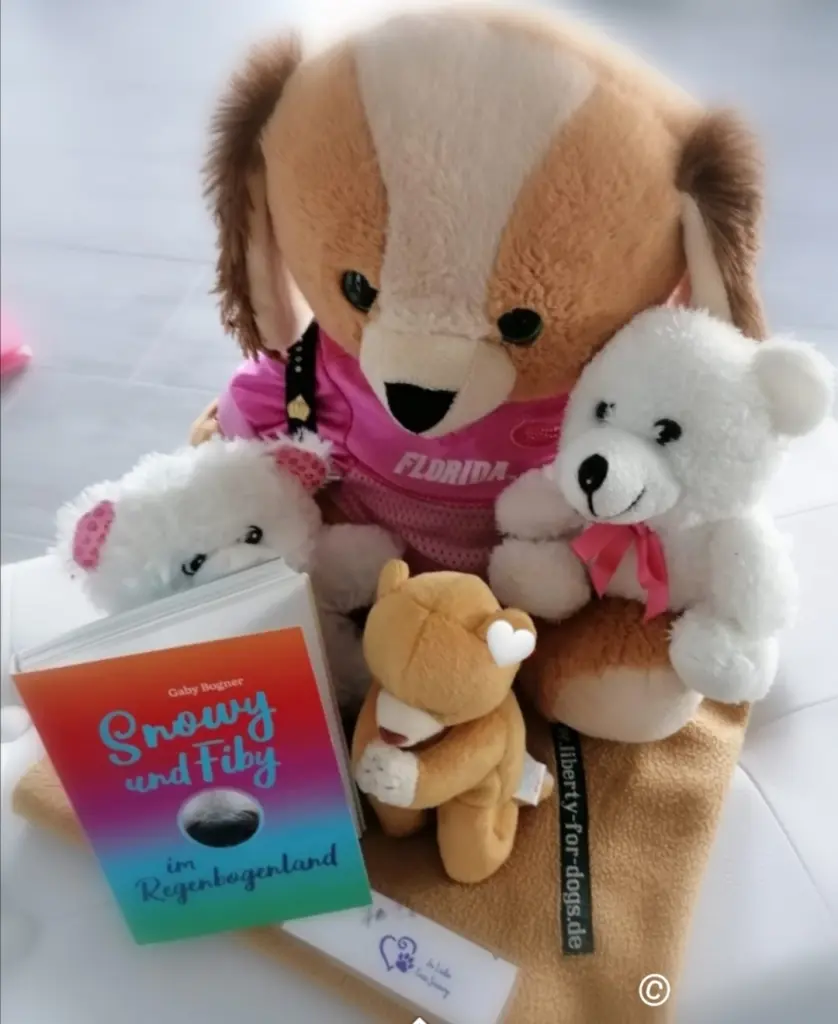 Andachtsbild von Gaby mit Snowy ❤️