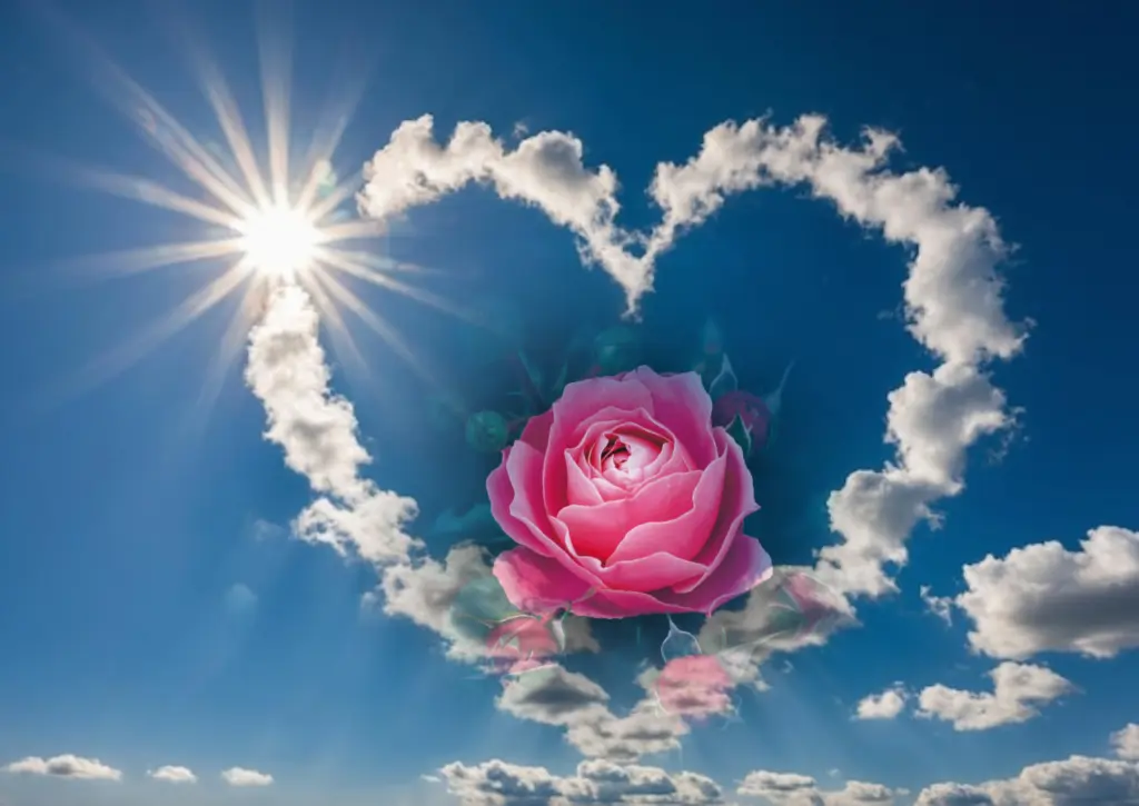 Andachtsbild von Gaby mit Snowy ❤️