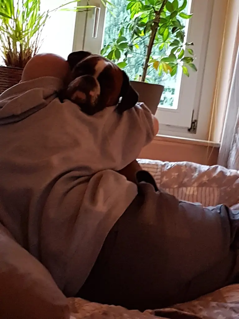 Andachtsbild von Karina mit Floyd im ❤ 