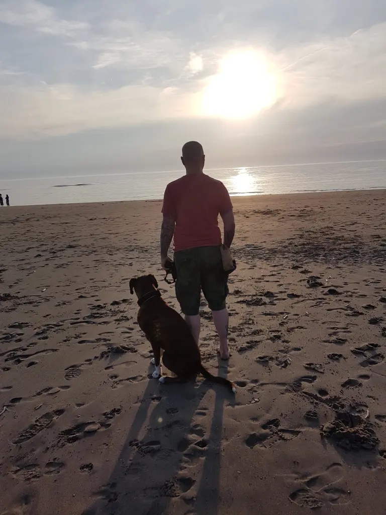 Andachtsbild von Karina und Jörg mit Floyd im ❤ 