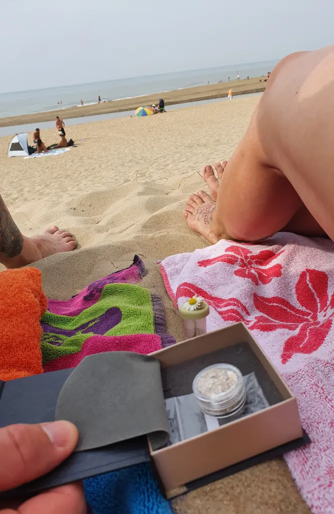 Andachtsbild von Karina und Jörg mit Floyd im ❤ 