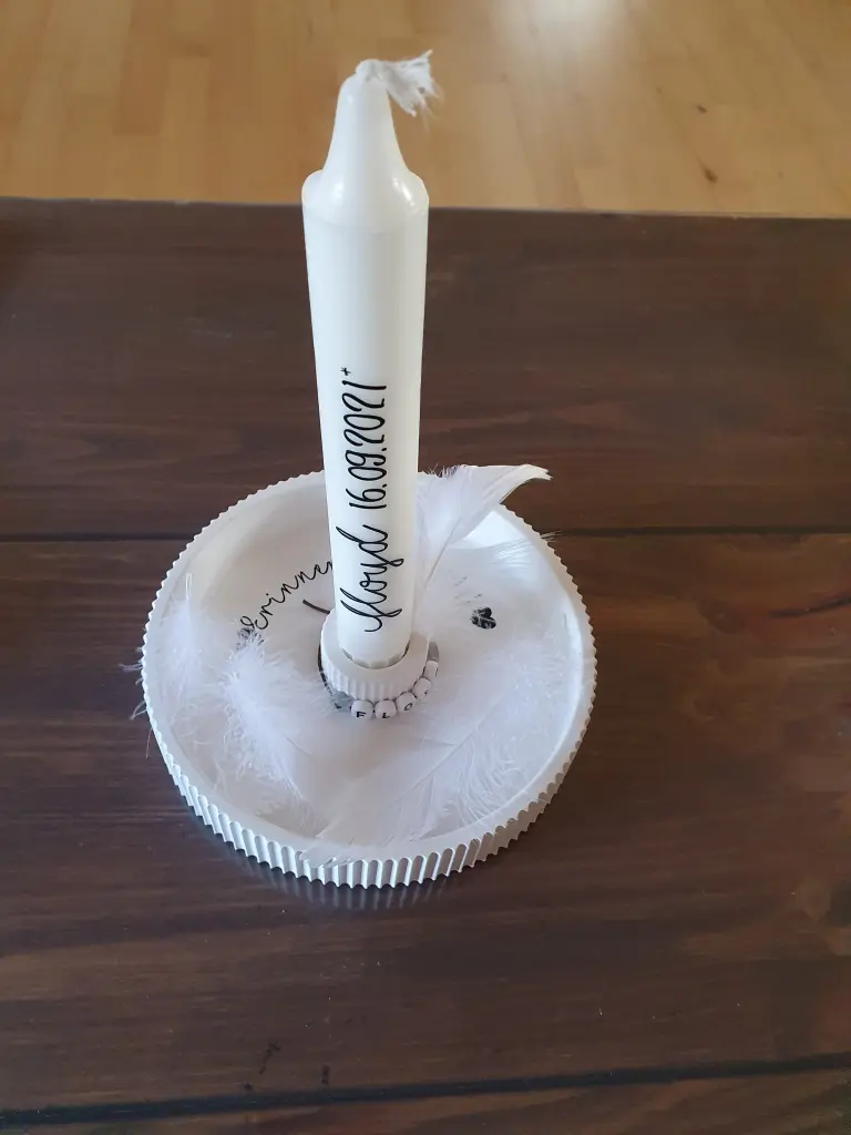 Andachtsbild von Karina und Jörg mit Floyd im ❤