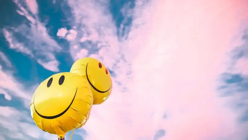 Andachtsbild von ❤️ A winking smile ❤️in the sky❤️