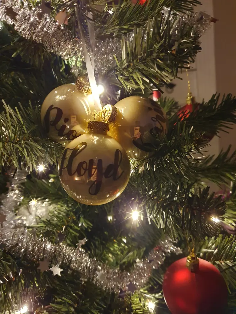 Andachtsbild von Karina und Jörg mit Floyd im ❤ 