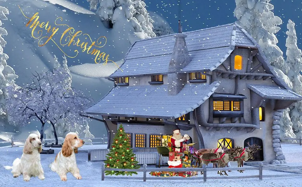 Andachtsbild von Weihnachten