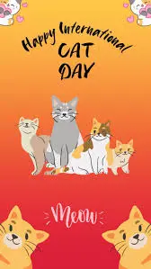 Condolence image of *❀*.¸¸.•*❀* Sternchengrüße zum❤️Weltkatzentag*❀*.¸¸.•*❀*