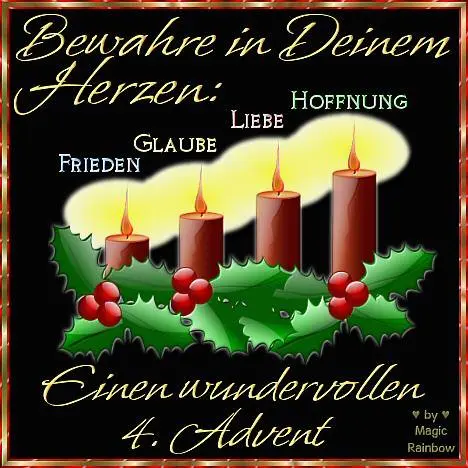 Andachtsbild von für Birgit und Shila