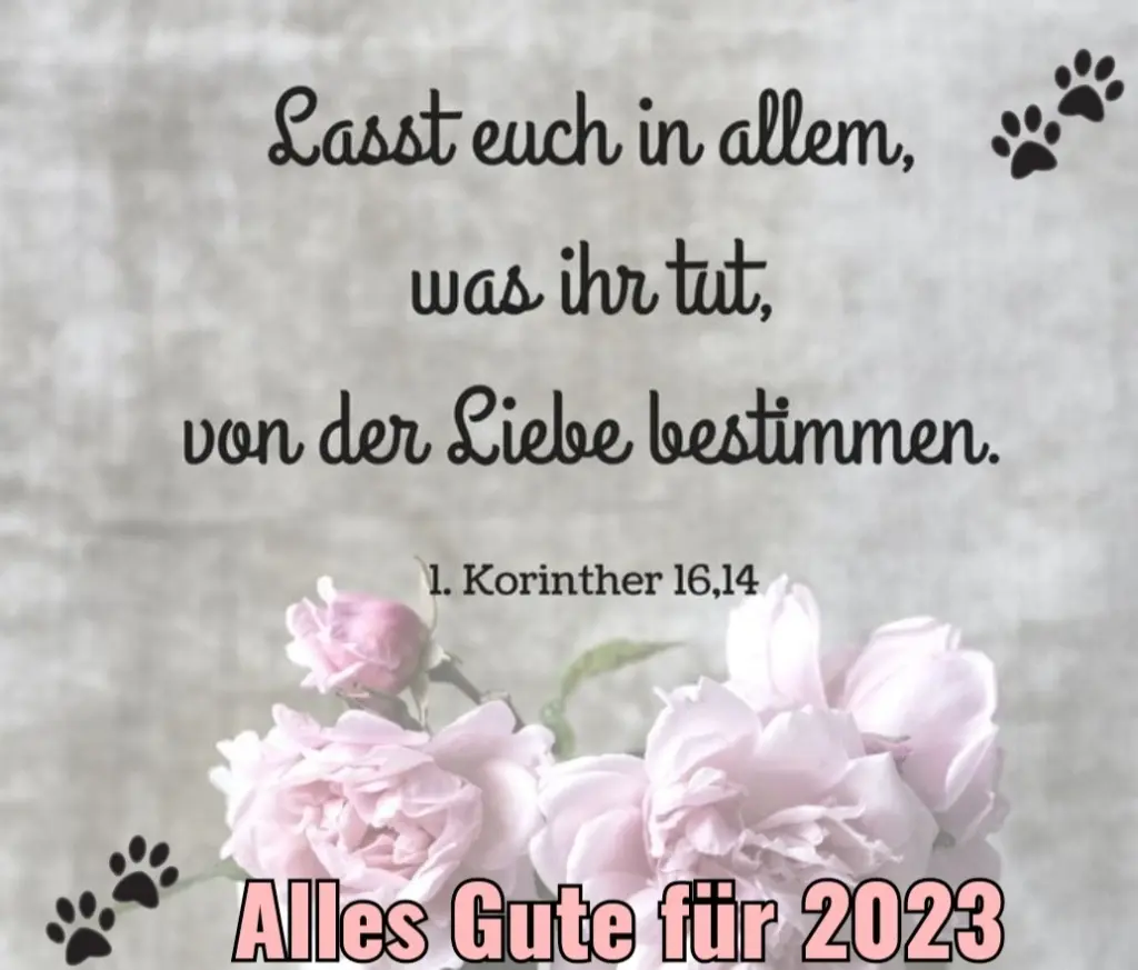 Andachtsbild von Gaby mit Snowy im Herzen