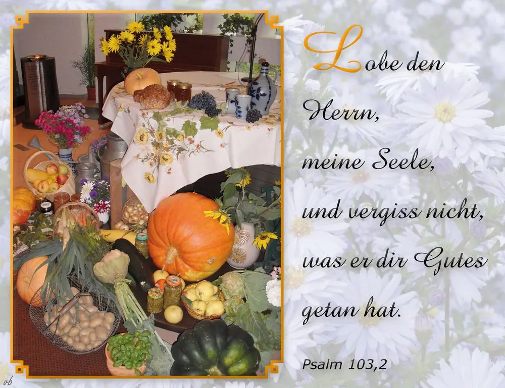Andachtsbild von ❤️ Erntedank ❤️