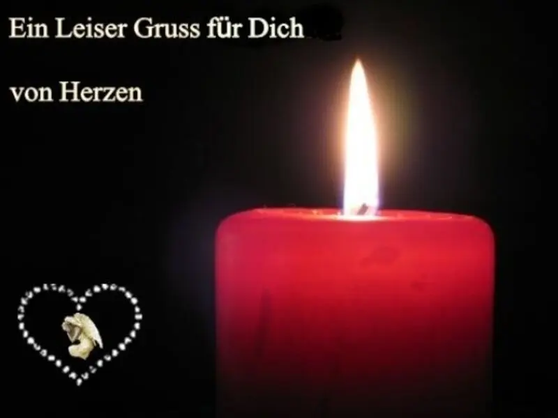 Condolence image of Deine Freundin Tanja