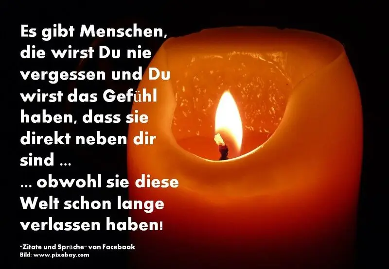 Condolence image of Deine Freundin Tanja