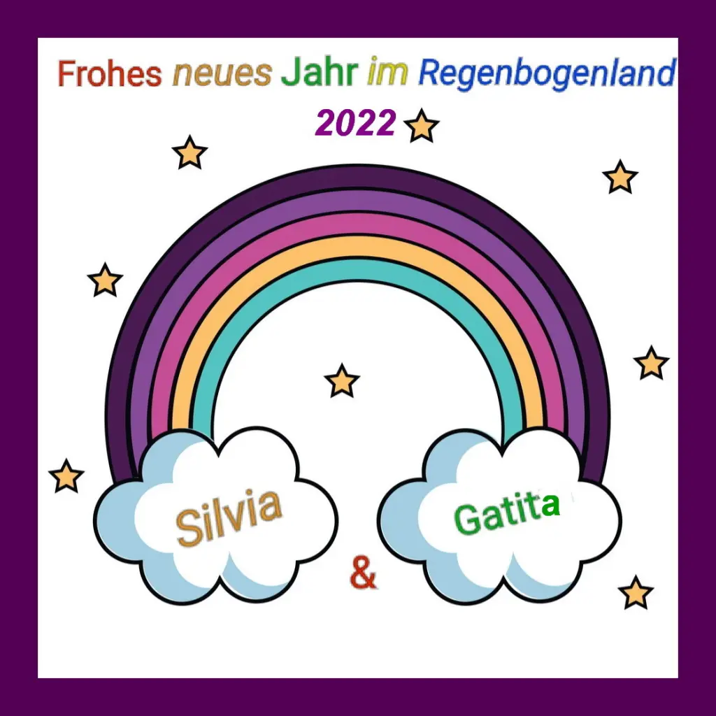Condolence image of Neujahrsgrüße ins Regenbogenland꧁❤️