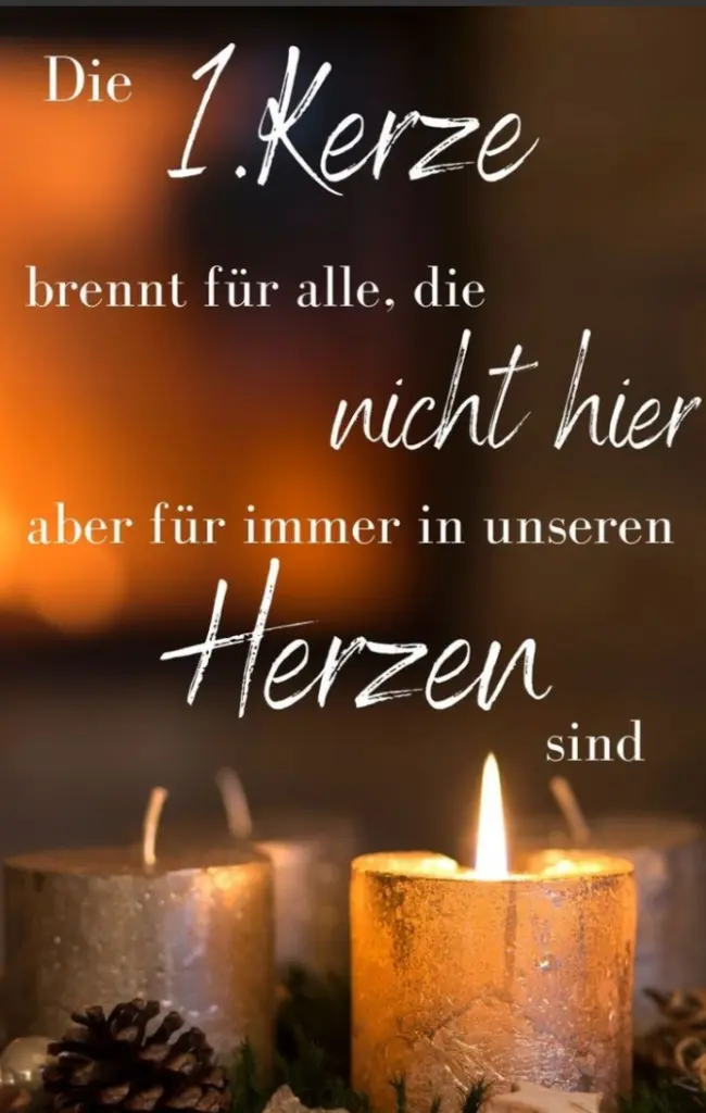 Condolence image of Adventsgrüße♥️