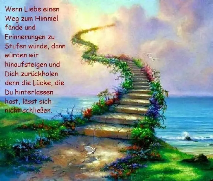 Andachtsbild von Monika mit Kalle im Herzen