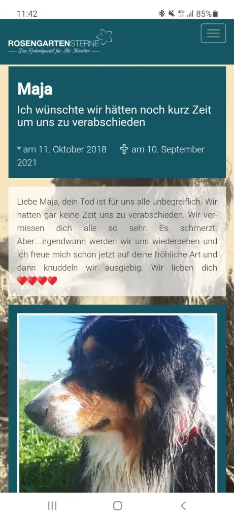 Condolence image of Anke
