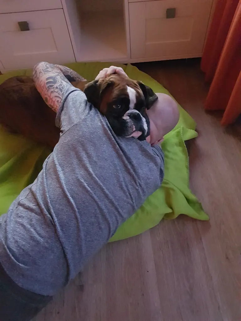 Condolence image of Karina und Jörg mit Floyd im ❤