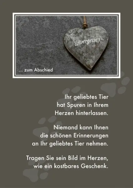 Condolence image of Karina und Jörg mit Floyd im ❤