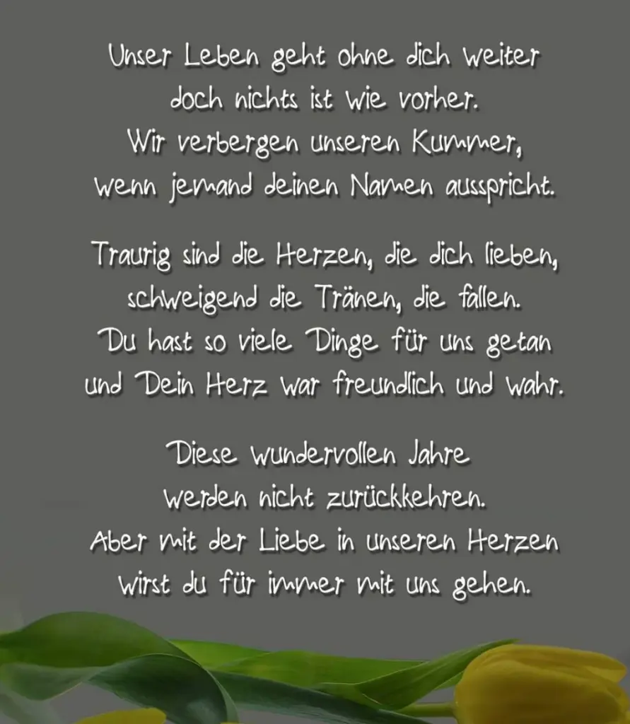 Andachtsbild von Pauline und Daniela mit lieben Worten an Emma und Sonja ❤️