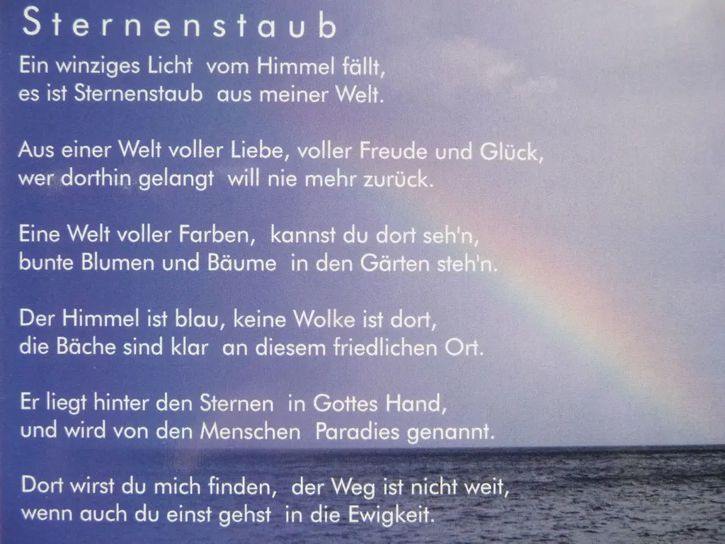 Andachtsbild von Elisabeth mit Marple und Arafat im ♥