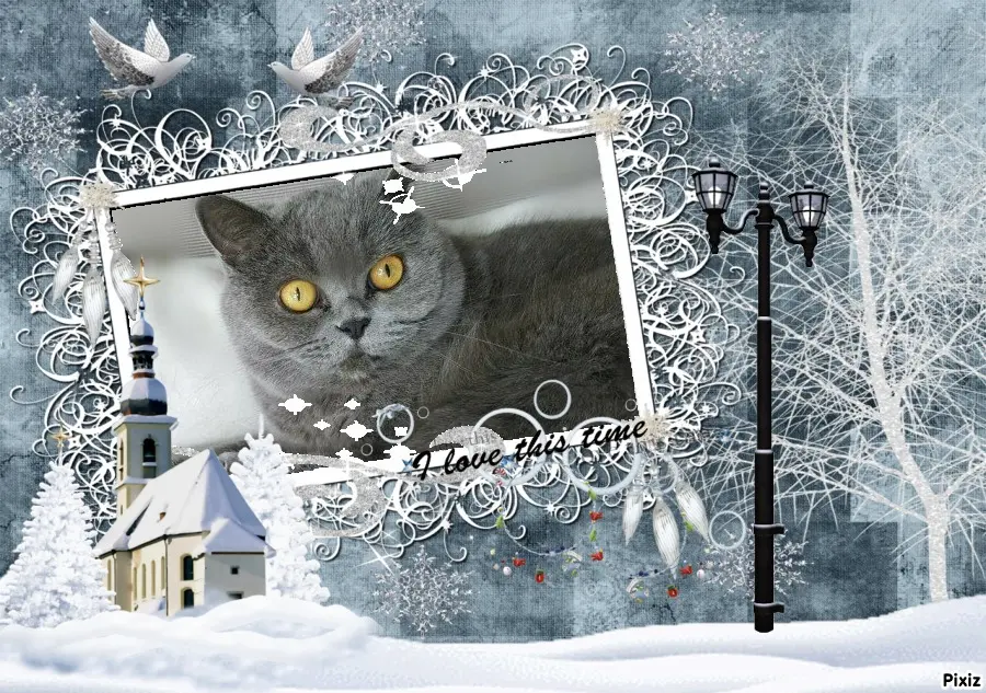 Andachtsbild von Tanja mit Timmy im Herzen 