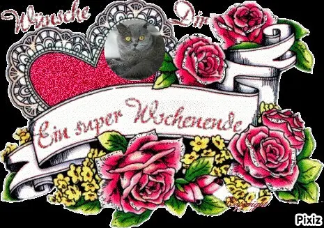 Andachtsbild von Tanja mit Timmy im Herzen 