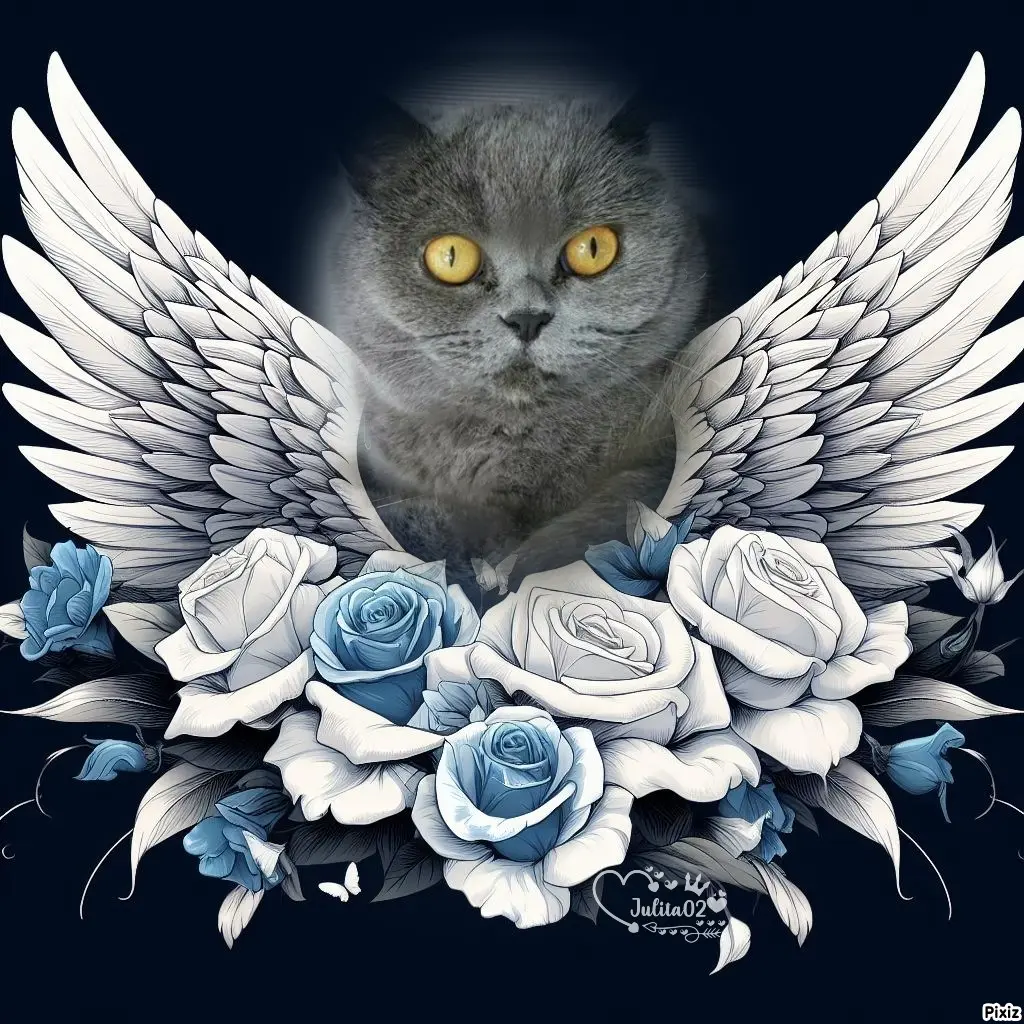 Andachtsbild von Tanja mit Timmy im Herzen 