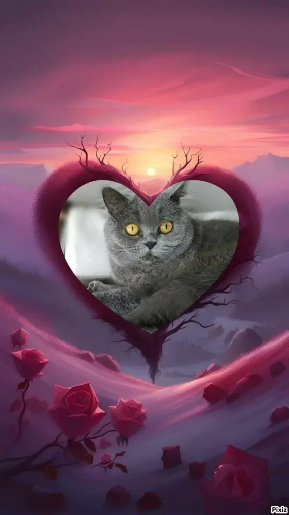 Andachtsbild von Tanja mit Timmy im Herzen 