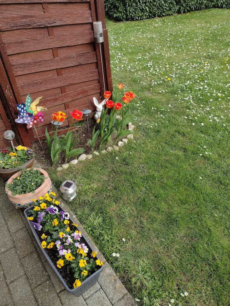 Andachtsbild von Corinna mit Emma, Jengi, Pummelchen und anderen Sternleine im Herzen