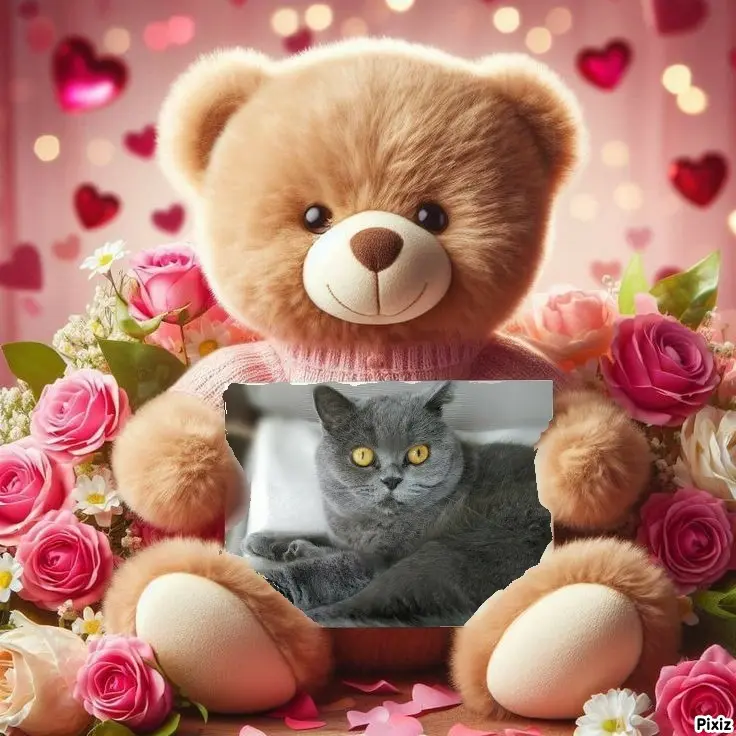 Andachtsbild von Tanja mit Timmy im Herzen 