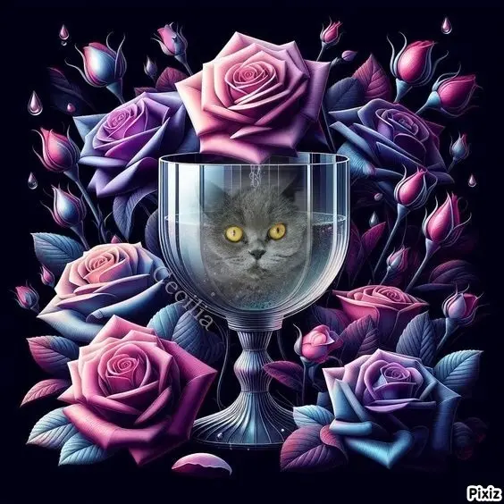 Andachtsbild von Tanja mit Timmy im Herzen 