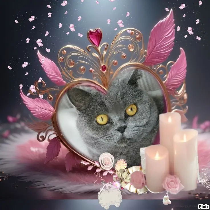 Andachtsbild von Tanja mit Timmy im Herzen 