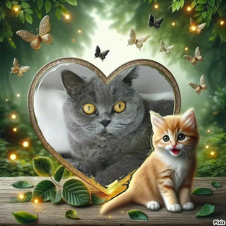 Andachtsbild von Tanja mit Timmy im Herzen 