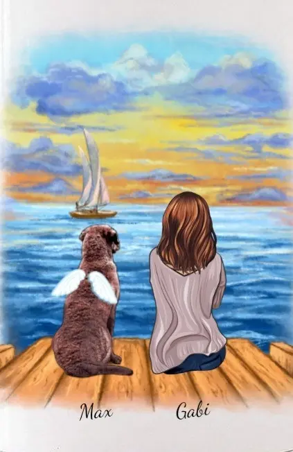 Condolence image of Gabi mit Max gest.20.11.2020❣️
