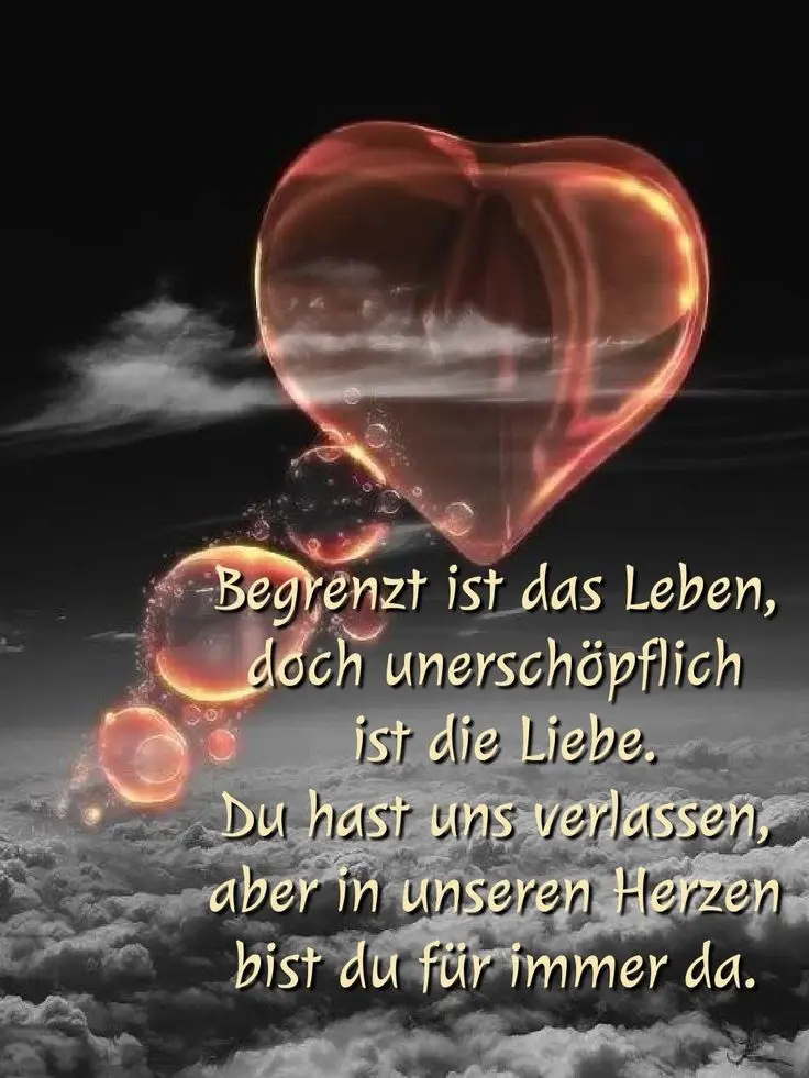 Condolence image of Für Dich Bennyschatz ♥️