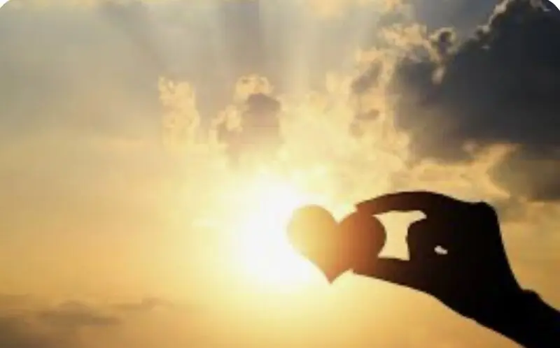 Andachtsbild von Frauchen und Herrchen in Liebe