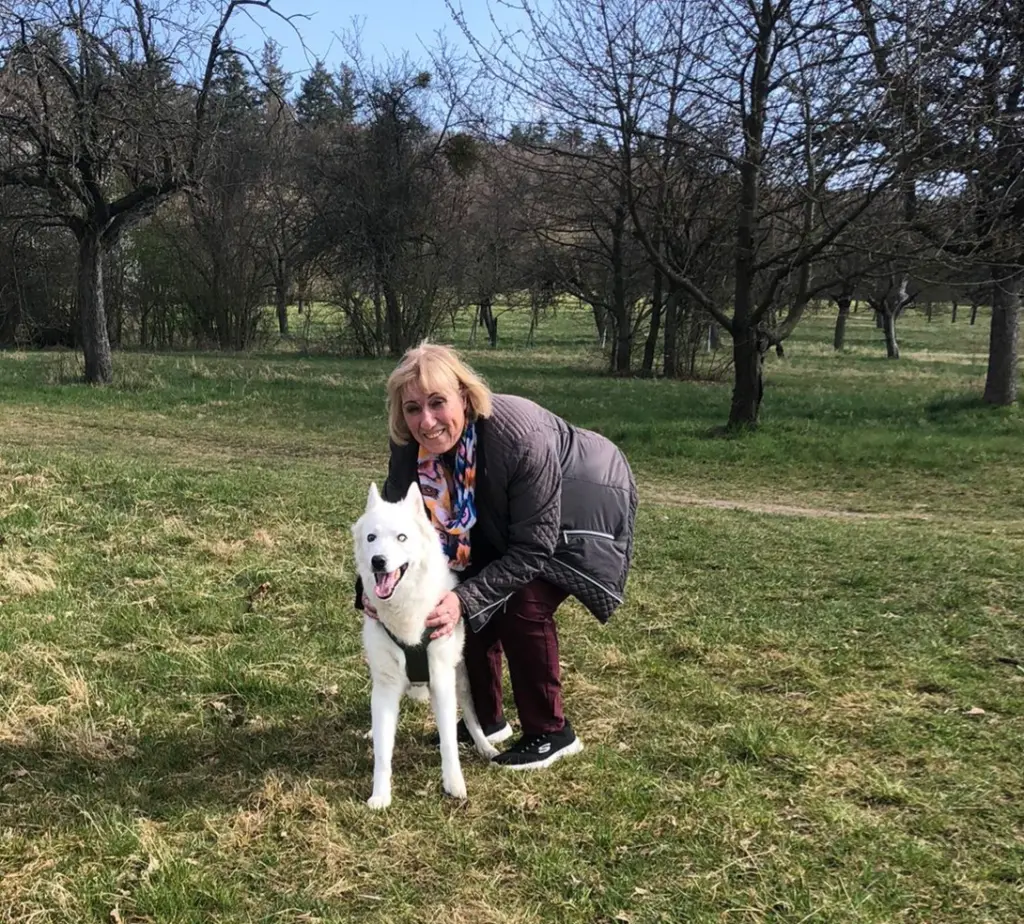 Andachtsbild von Monika mit Lucky