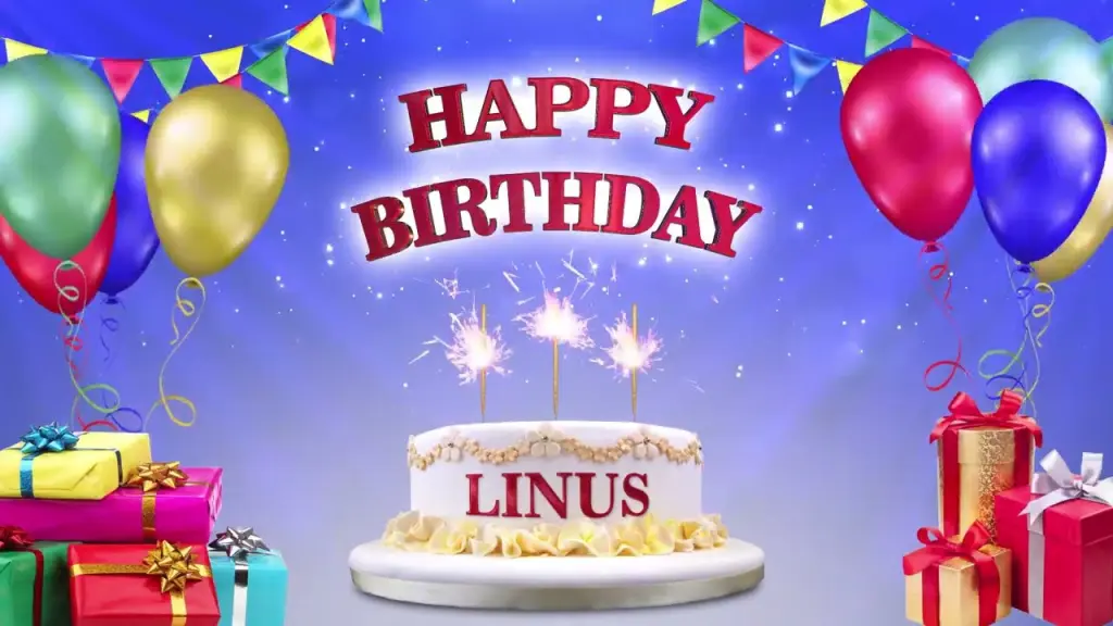 Condolence image of Happy Birthday Linus