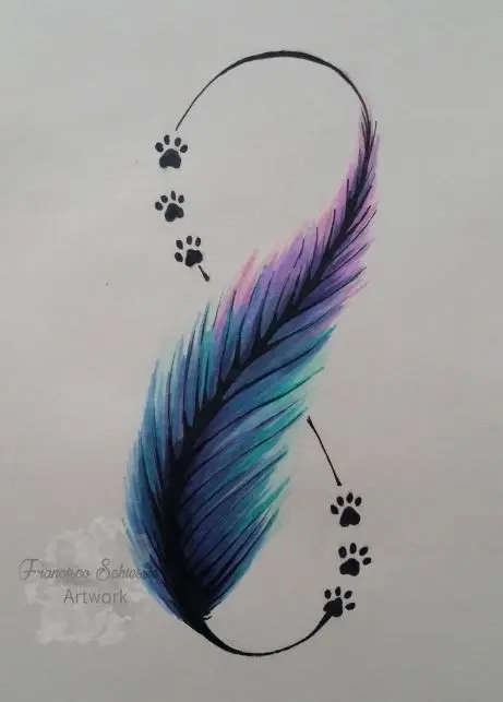 Condolence image of Für meine geliebte Fellnase ♥️⭐♥️